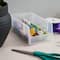 Bac empilable en plastique transparent d'IRIS, petit